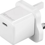 Carregador Sandberg 20W + Cabo Lightning 1M Branco