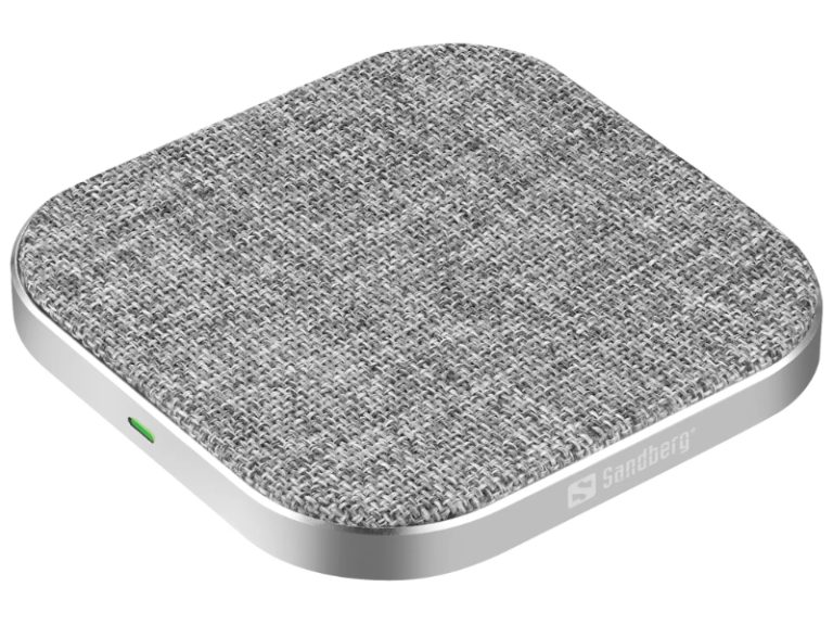 Carregador Wireless Sandberg Charger Pad 15W Cinzento