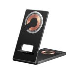 Carregador de 3in1 Wireless Sandberg Charger Stand Preto