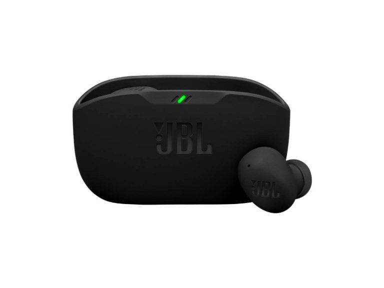 Earbuds JBL Wave Buds 2 ANC True Wireless Pretos