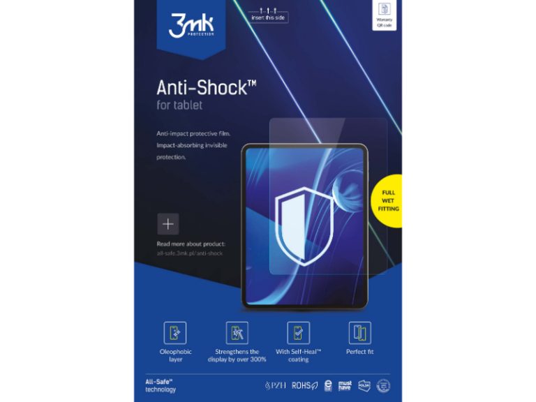 Película 3mk Anti-shock para Tablet até 11"