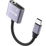 Adaptador de Áudio USB-C com Carregamento PD 65W Sandberg