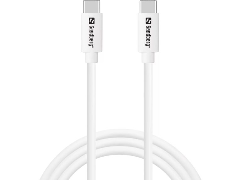 Cabo USB-C para USB-C Sandberg 65W 1 m SAVER
