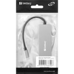 Dock USB-C 5 em 1 Sandberg para Viagem SAVER