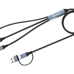 Cabo Usb Sandberg 3 em 1 100W