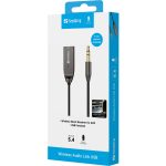 Adaptador Bluetooth USB Sandberg para AUX (Wireless Audio Link USB)