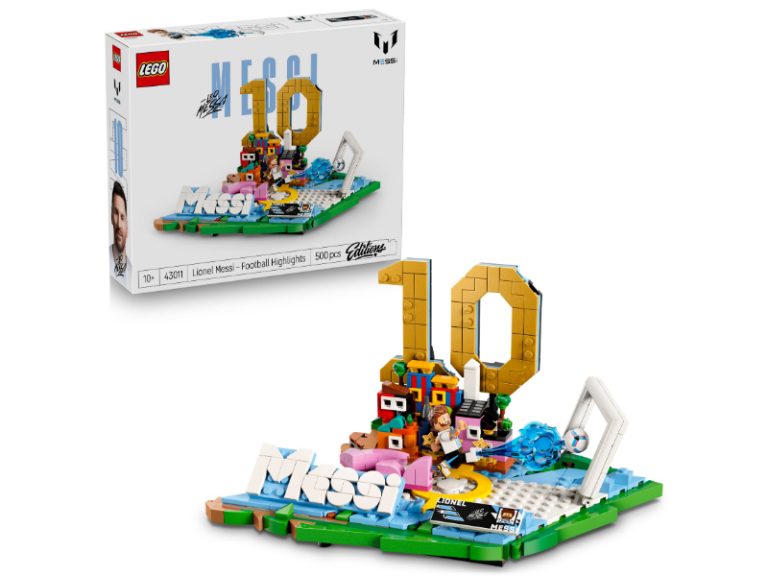 LEGO Editions Football: Lionel Messi – Destaques do Futebol | Idades 10+ | 500 Peças | Item 43011