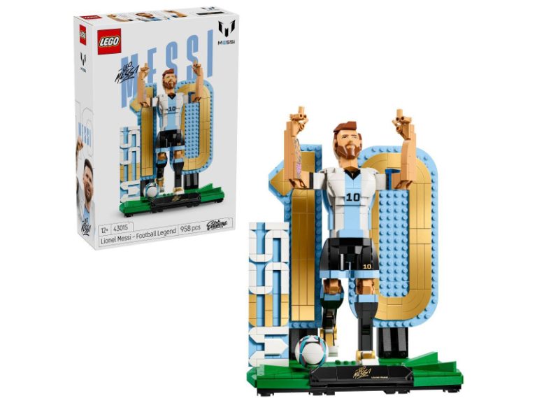 LEGO Editions Sports: Lionel Messi – Lenda do Futebol | Idades 12+ | 958 Peças | Item 43015
