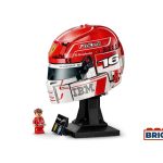 LEGO Editions F1 Capacete Scuderia Ferrari HP de Charles Leclerc Idades 14+ 886 Peças Item 43014