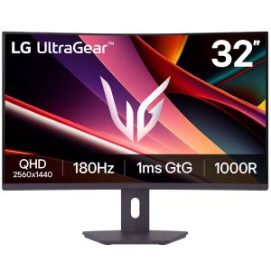 Monitor Gaming Curvo LG UltraGear 32G600A-B VA W-LED 31.5 QHD 169 180Hz FreeSync VESA Adaptive Sync