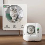 Caixa de Areia PETKIT Purobot Max Pro 2 c/ Câmara Smart Cat Litter Box