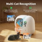 Caixa de Areia PETKIT Purobot Max Pro 2 c/ Câmara Smart Cat Litter Box