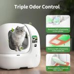 Caixa de Areia PETKIT Purobot Max Pro 2 c/ Câmara Smart Cat Litter Box