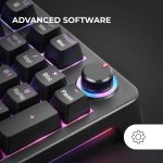 Teclado Mecânico Mars Gaming MKPROYPT RGB Yellow Switch PT Preto (2)