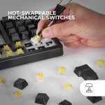 Teclado Mecânico Mars Gaming MKPROYPT RGB Yellow Switch PT Preto (3)
