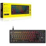 Teclado Mecânico Corsair K70 Core TKL RGB Switches MLX Red PT Preto