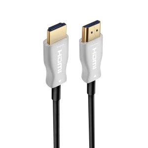 Cabo Ativo HDMI 2.0b Ewent EC1354 AOC Hybrid Fiber Optic 4K 15m Preto