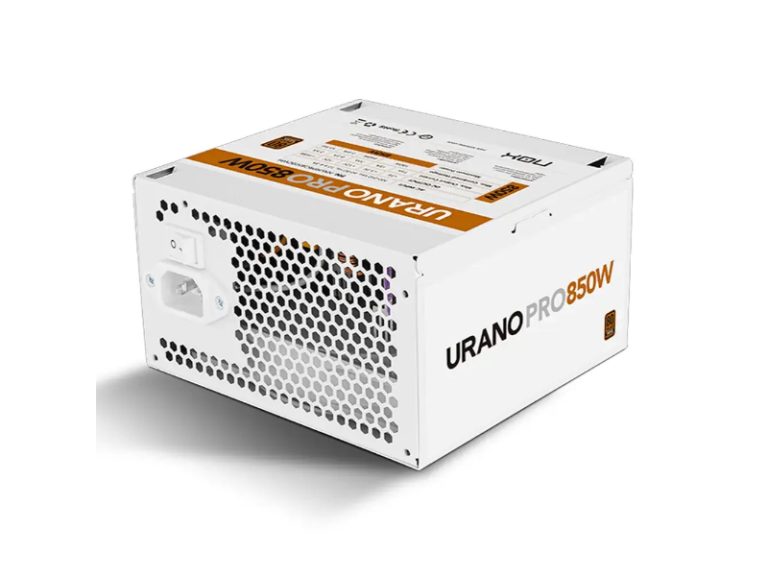 Fonte de Alimentação ATX Nox Urano Pro 850W 80 Plus Bronze Branca