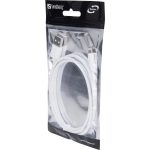 Cabo Lightning Sandberg USB/Lightning 1m SAVER Branco