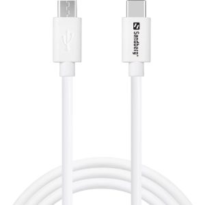 Cabo Sandberg USB-C para MicroUSB 1M