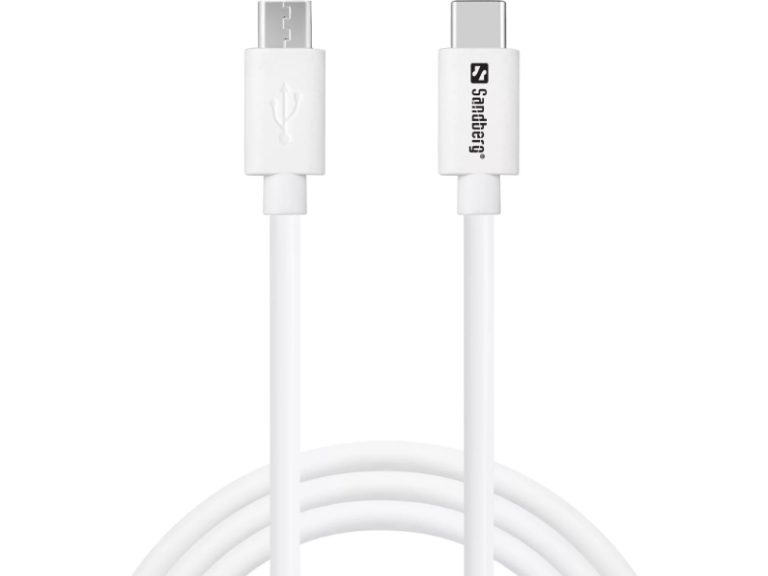 Cabo Sandberg USB-C para MicroUSB 1M