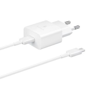 Carregador Samsung 15W com Cabo USB 1m Branco