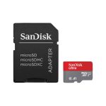 Cartão de Memória SanDisk Ultra microSDXC 128GB UHS-I A1 140MB/s com Adaptador SD