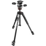 Tripé Manfrotto 190X3 com Cabeça 3 Vias MH804-3W