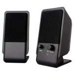 Colunas Ewent EW3528 Estéreo 2.0 12W RMS Pretas