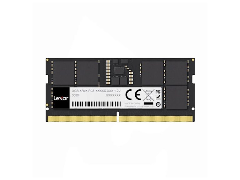 Memória RAM Lexar SO-DIMM DDR5 16GB 4800MHz CL40