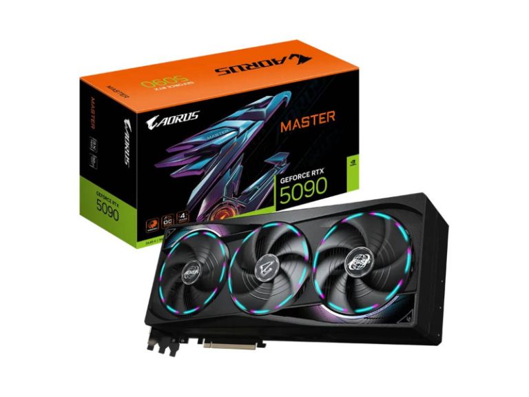 Placa Gráfica Gigabyte NVIDIA GeForce RTX 5090 Blackwell Master 32G GDDR7 DLSS4