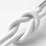 Cabo USB-A para Lightning 2m 3MK Hyper Cable N-Series 12W Branco
