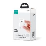 Carregador Joyroom 20W com Cabo USB-C para Lightning Branco