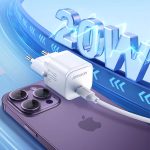 Carregador Joyroom 20W com Cabo USB-C para Lightning Branco