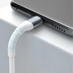 Cabo USB-A para Lightning 2m 3MK Hyper Cable N-Series 12W Branco