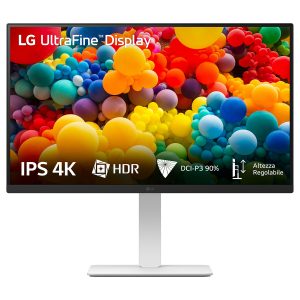 Monitor LG UltraFine 27US550-W 27" 4K UHD IPS Branco