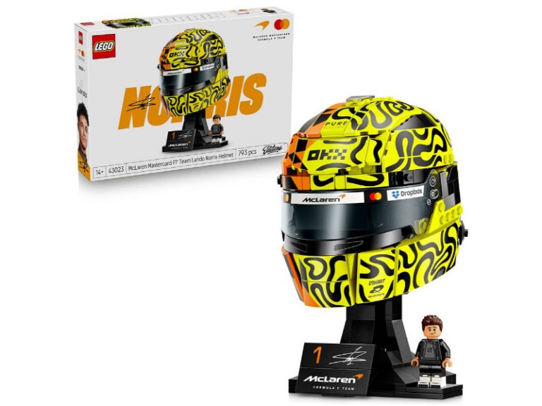 LEGO Editions F1: Capacete McLaren Mastercard F1 Team de Lando Norris | Idades 14+ | 793 Peças | Item 43023