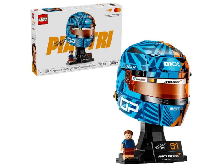LEGO Editions F1: Capacete McLaren Mastercard F1 Team de Oscar Piastri | Idades 14+ | 793 Peças | Item 43017