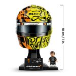 LEGO Editions F1: Capacete McLaren Mastercard F1 Team de Lando Norris | Idades 14+ | 793 Peças | Item 43023