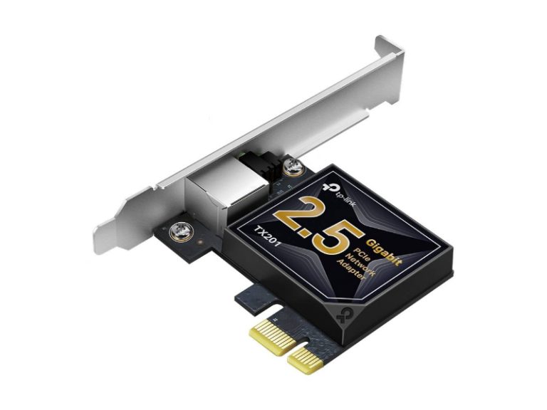 Placa de Rede TP-Link TX201 PCIe 2.5 Gigabit Ethernet