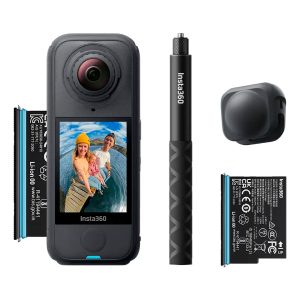 Câmara de Ação Insta360 X4 Air Starter Bundle Pretavvvv