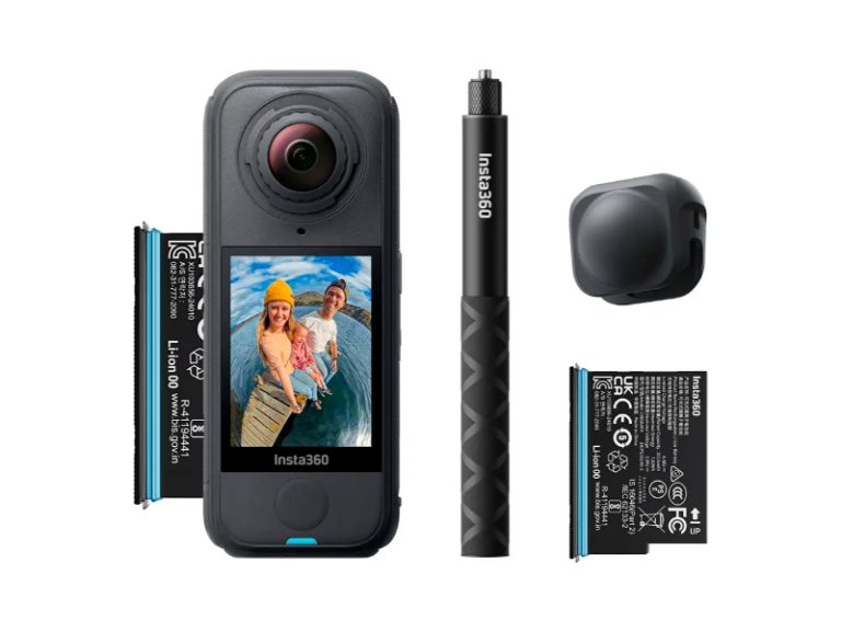 Câmara de Ação Insta360 X4 Air Starter Bundle Pretavvvv