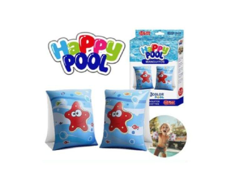 Braçadeiras "Happy Pool" Estrela Mar 23 x 15CM