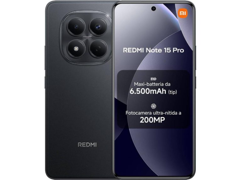Smartphone Xiaomi Redmi Note 15 Pro 4G 6.77 8GB256GB Dual SIM Preto