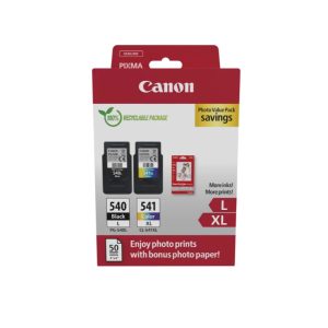 Pack Canon PG-540L + CL-541XL com Papel Fotográfico