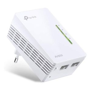 Adaptador Powerline TP-Link TL-WPA4220 AV600 Homeplug AV2 Fast Ethernet Wi-Fi 300Mbps