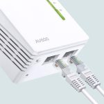 Adaptador Powerline TP-Link TL-WPA4220 AV600 Homeplug AV2 Fast Ethernet Wi-Fi 300Mbps (4)