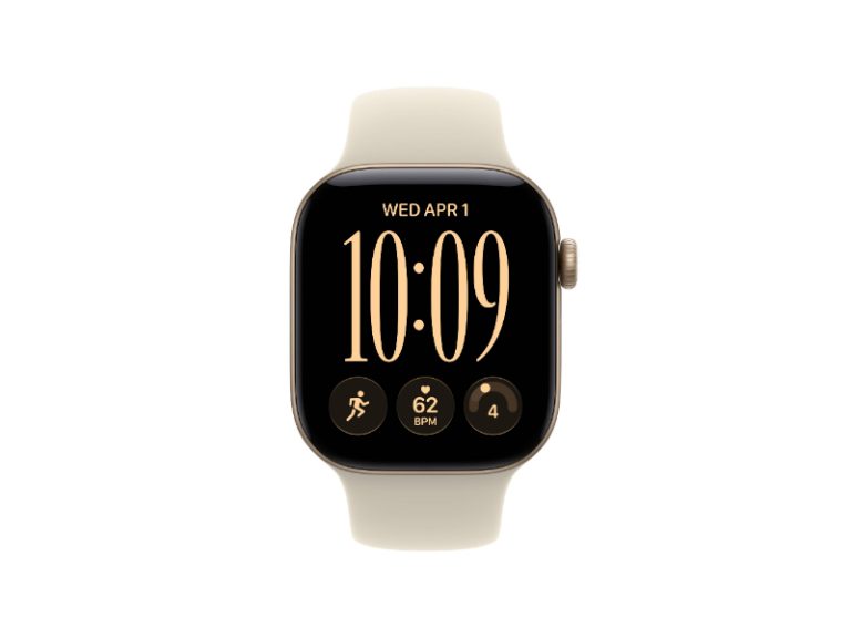 Apple Watch Series 12 Dourado‑claro