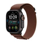 Apple Watch Ultra 4 Titânio Preto c Bracelete Loop Alpine Bordô