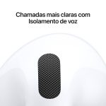 Auriculares Apple AirPods 5 Wireless com Cancelamento Ativo de Ruído Brancos